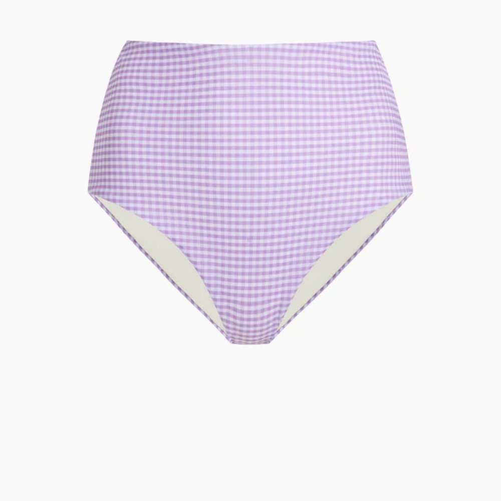 NWT Hill House Home Lola Lilac Gingham Swim Bottom